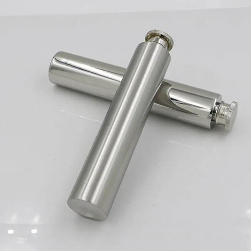 Alcohol Hip Flasks Funnel 1 Set Mirror Wine Mini Drinkware and Bottle Portable Flask Men Supplies | Дом и сад