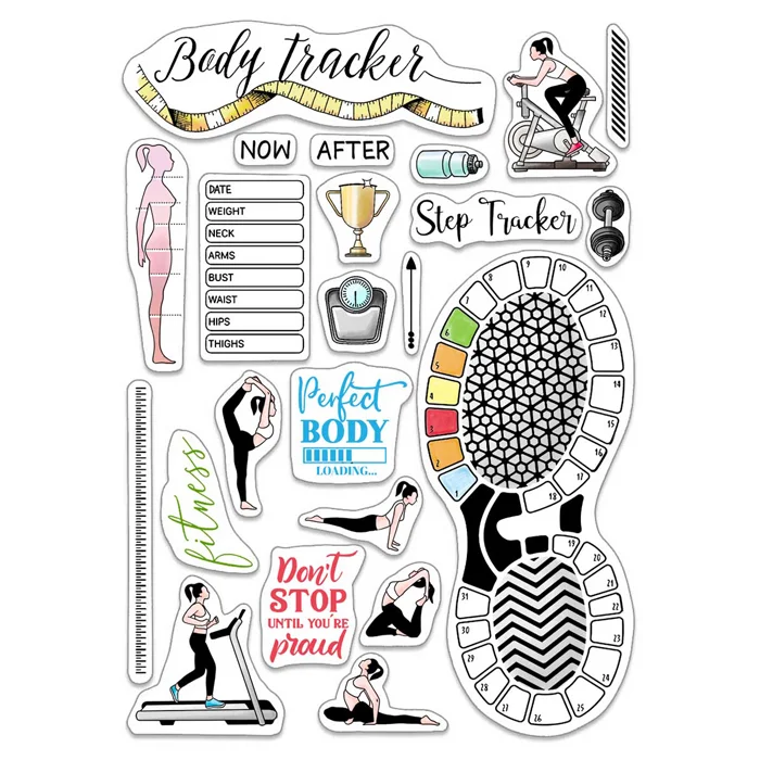 Фон штамп прозрачные штампы для скрапбукинга Прозрачная силиконовая резина