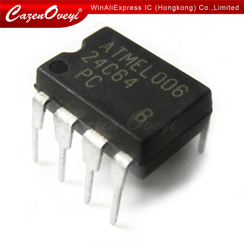 10 шт./лот 24C64 24C64N 24C64AN AT24C64 AT24C64N AT24C64AN DIP-8 в наличии