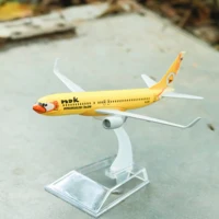 vietnam nok airlines yellow bird aircraft alloy diecast model 15cm world aviation collectible miniature souvenir ornament