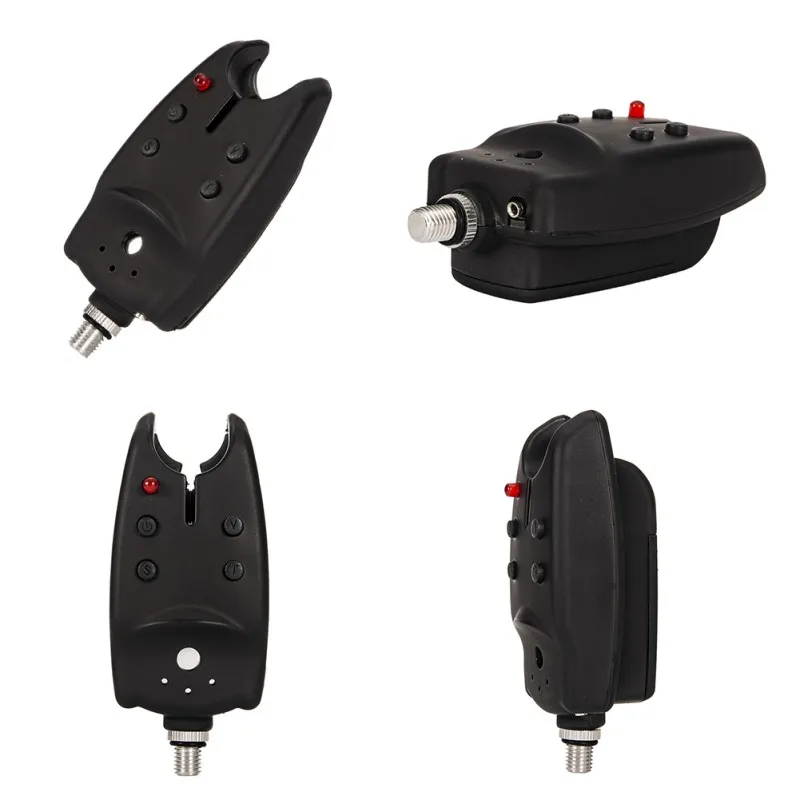

Fishing Bite Alarm LEDs Carp Fishing Fish Indicator Water Resistant Adjustable Tone Volume Sound Alert For Fishing Rod