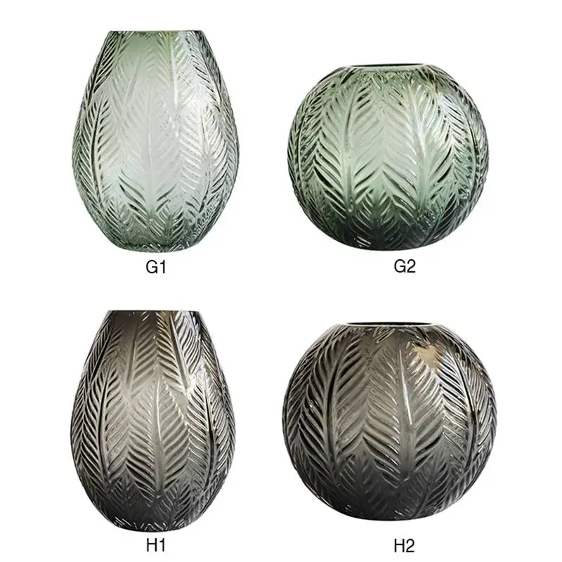 

Nordic Transparent Spherical Flowers Vase Hydroponic Glass Plant Vases Decorative Living Room Terrarium Living Home Decoration