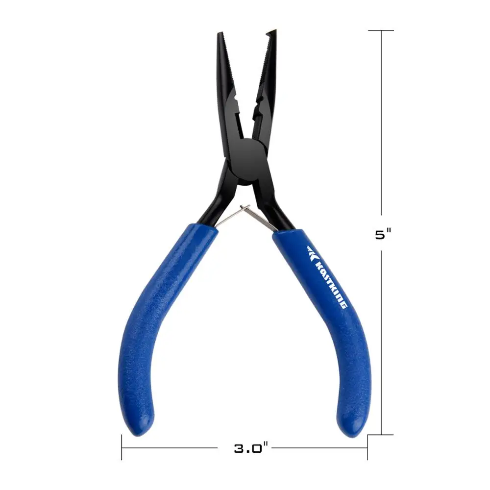 Split Ring Nose KastKing интимидатор рыболовные плоскогубцы кусачки для резки крючков оплетки щипцы для удаления крючка рыболовные снасти ПВХ ручка - Цвет: Split Ring Nose