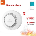 Пожарная сигнализация Xiaomi Mijia Honeywell, детектор дыма со звуковой и видимой сигнализацией, работает с системой Gateway, удаленный контроллер для умного дома