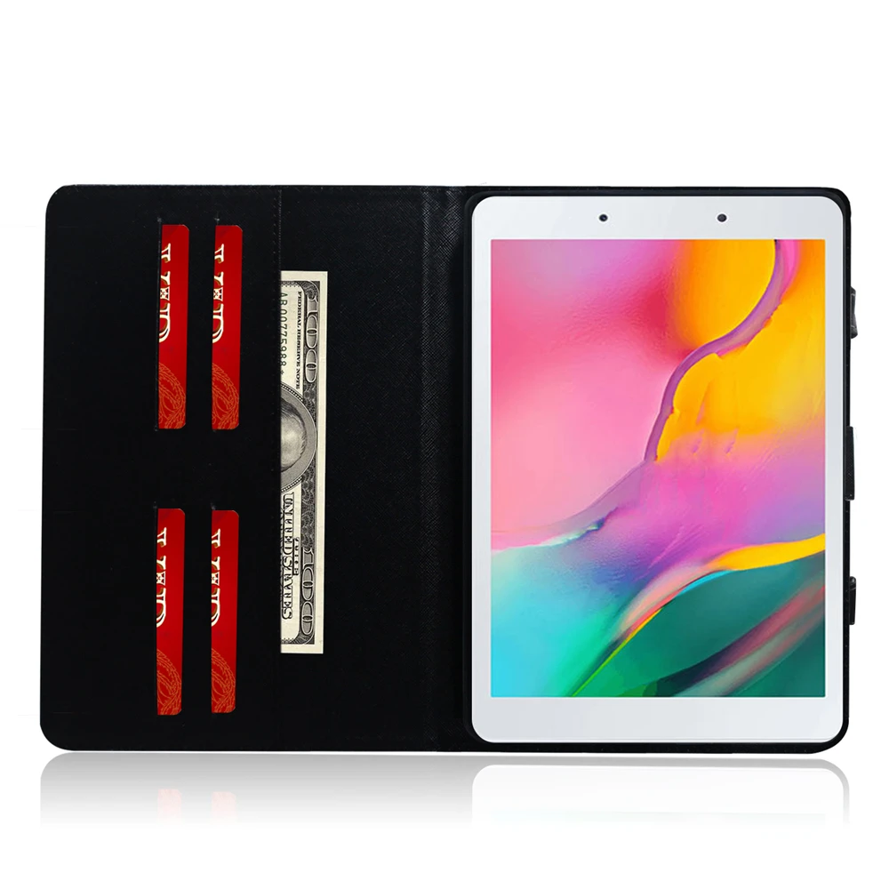 Case For Samsung Galaxy Tab A 8.0" inch Magnetic Cover For Samsung SM-P200 SM-P205 SM-T290 SM-T295 Tablet Portable Case