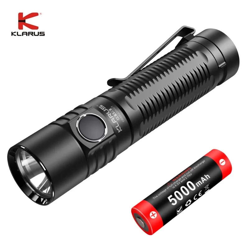 Новый светодиодный фонарик Klarus G15 Cree XHP 70 2 21700 лм USB перезаряжаемый с аккумулятором