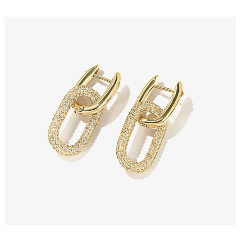

Women Earrings 2021 Trend Korean Fashion Gold Jewelry Golden Earrings Hoop Earring for Women Dangle Earrings Gift
