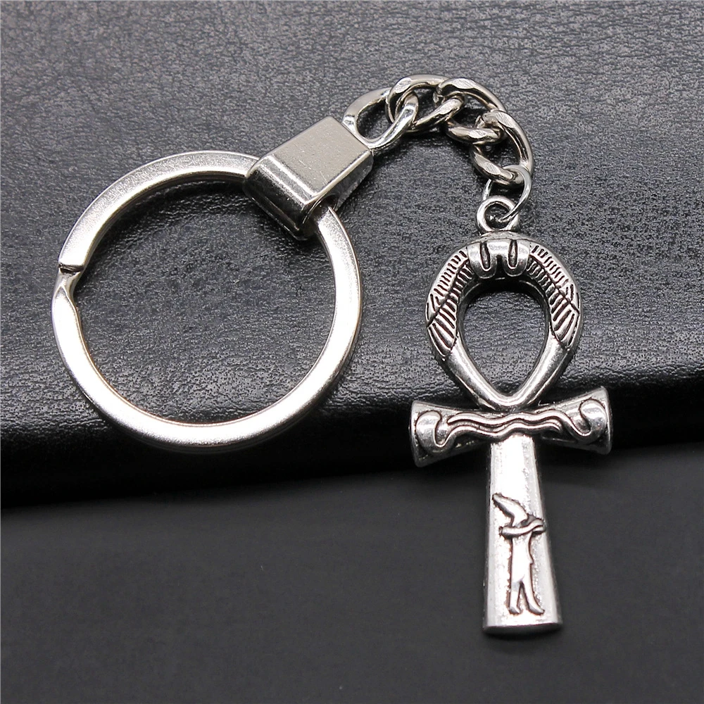 Модные подвески в виде креста на ногу 2 цвета 43x19 мм цепочка для ключей сделай сам