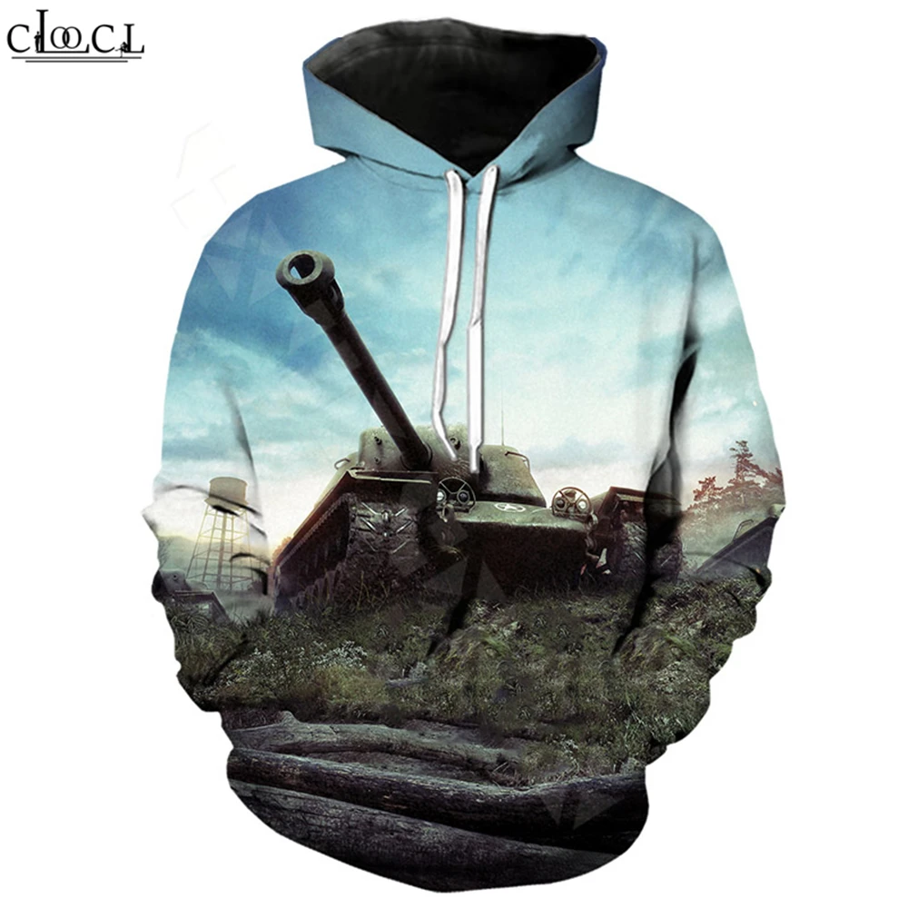 Футболка Мужская/женская с 3D принтом модный худи World of Tanks Повседневная Уличная