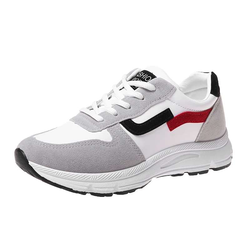 

New Fashion Leisure Women's Vulcanize Shoes PU Comfortable Sneakers Women Gym Sport Increase Women's Platform Shoes 2021