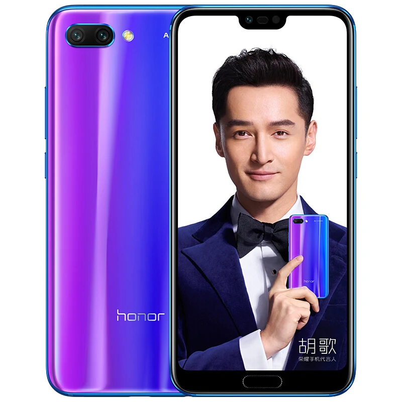 Глобальная версия Honor 10 COL L29 4G LTE мобильный телефон Kirin 970 Android 8 1 5 84 &quotIPS 2280X1080 4 Гб