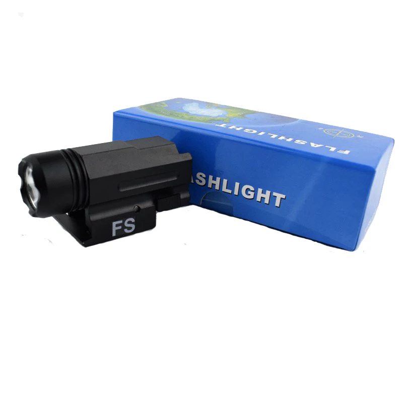 

LED Shotgun Airsoft Pistol Light Handgun Flashlight Rifle Gun Tactical Torch Mini White Light Glock 17 19 Airsoft Lamp 20mm Rail