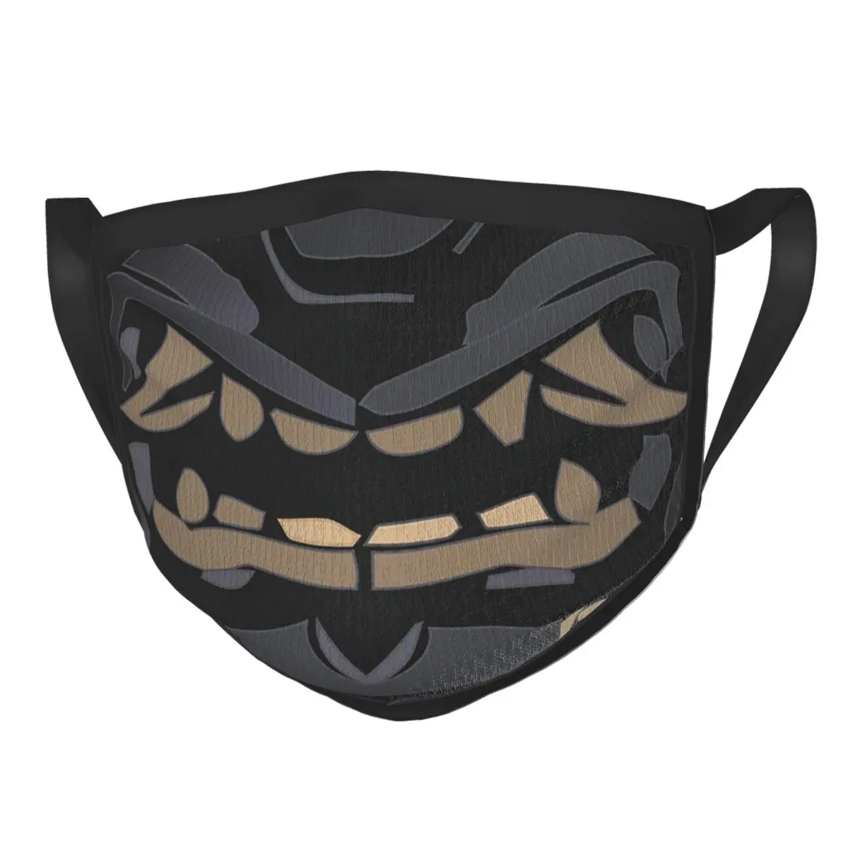 

Samurai Oni Reusable Mouth Face Mask Demon Japanese Ninja Anti Haze Dustproof Mask Protection Mask Respirator Mouth Muffle