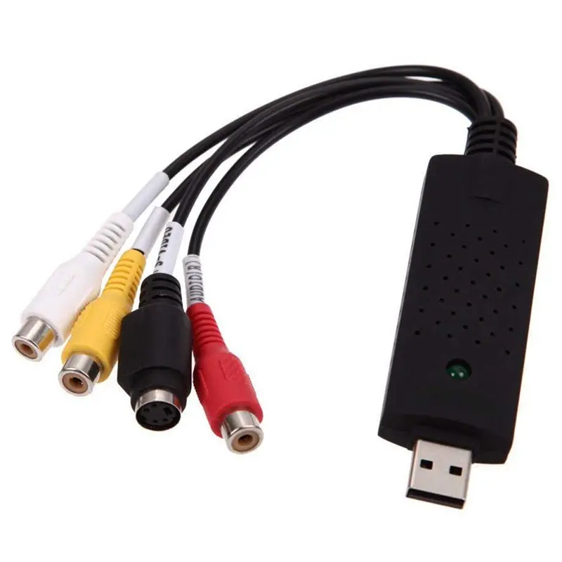 

Video o VHS VCR USB Video Capture Card to DVD Converter Capture Card Adapter