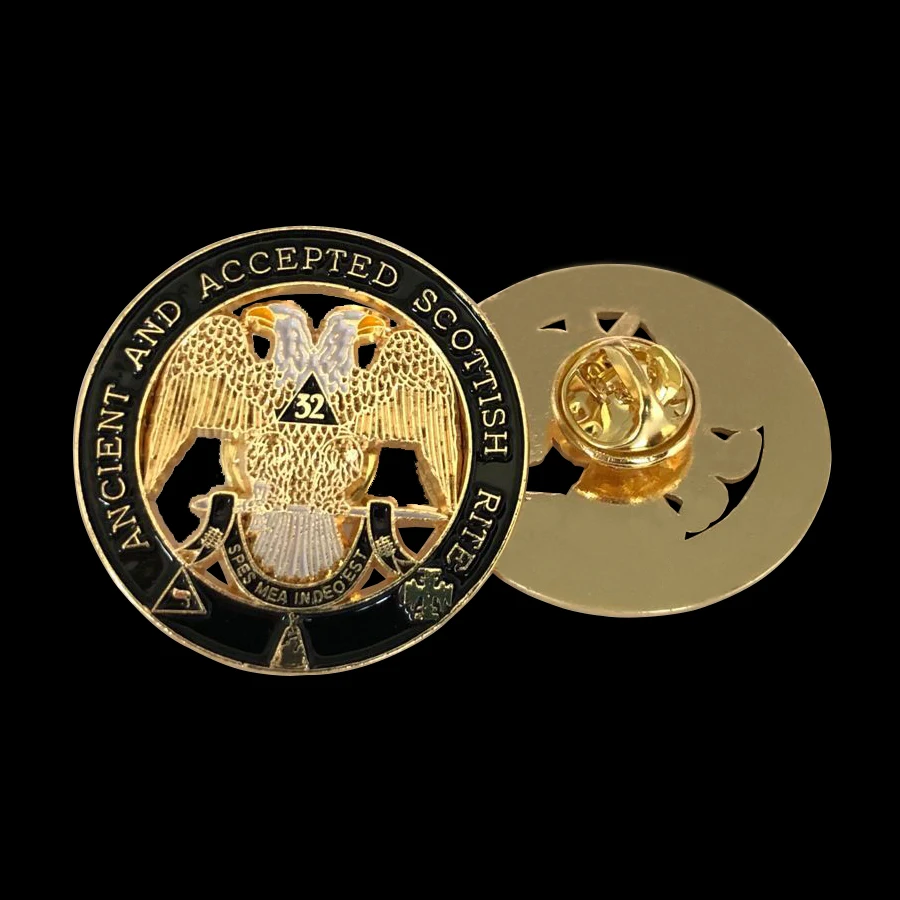 5 шт./лот масонская эмблема масонские заколки лацкан Орел значок древний и