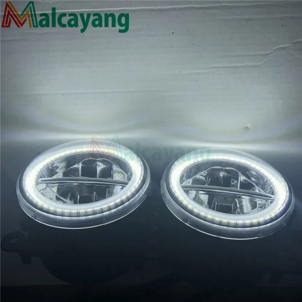 2 шт. Стайлинг автомобиля DRL Противотуманные фары освещение Светодиодные для FORD