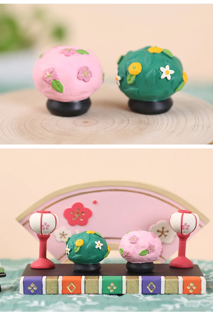 1 шт. японский стиль Kawaii Cat миниатюрные фигурки украшения для дома аксессуары Смола ремесло настольные украшения