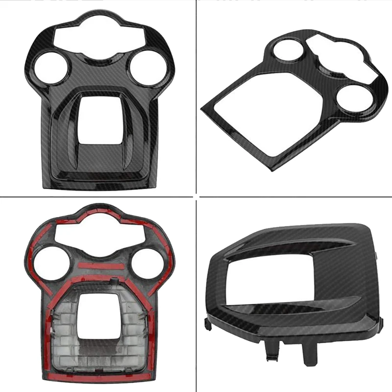 Автомобильная центральная консоль из углеродного волокна отделка панели