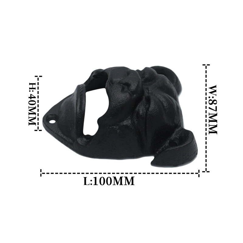 Металлическая чугунная настенная открывалка для бутылок подъемник крышки пива