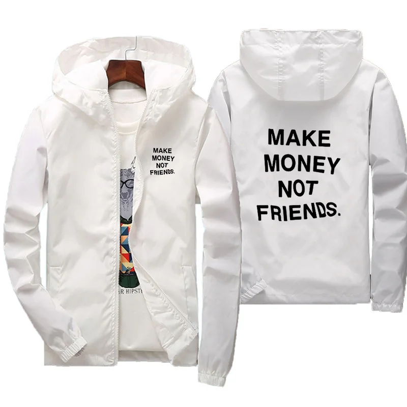 Мужская бейсбольная куртка Повседневная Спортивная тонкая для бега уличная