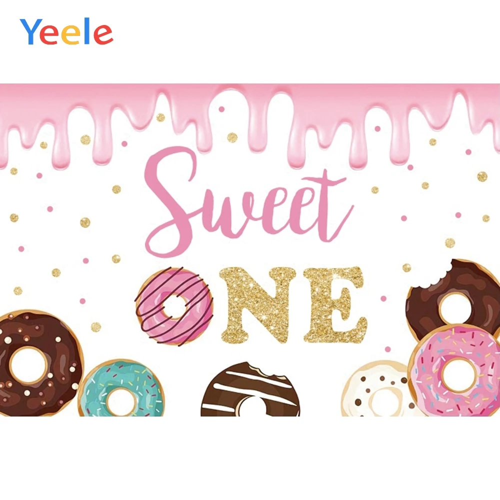

Фон для фотосъемки Yeele с изображением сладких конфет