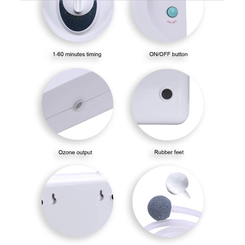 Активный озоновый генератор стерилизатор портативный очиститель воздуха