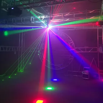 Professional DJ Disco Ball Lights LED beam laser strobe 3in1 moving head football light DMX Nightclub party show stage lighting 6
