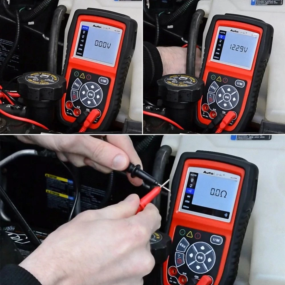 Autel AutoLink AL539B OBD2 сканер автомобильный тестер считыватель кодов диагностический
