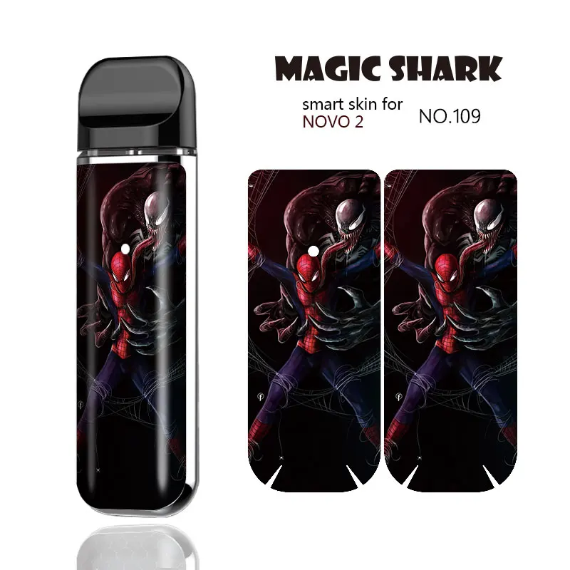 Картина V-Vendetta Леопардовый камень наклейка чехол Полная пленка Обложка для Smok Novo 2