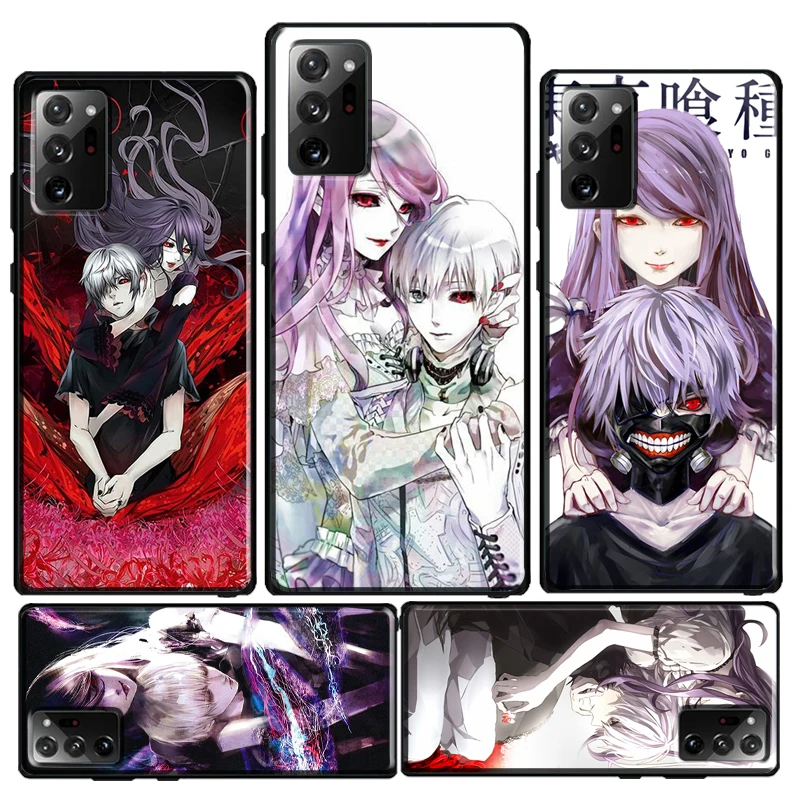 Чехол Kaneki and Rize для Samsung Galaxy S21 Ultra S20 FE S8 S9 S10 Plus Note 20 S22 10