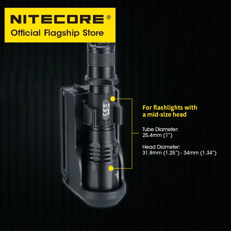 NITECORE 360 ° NTH25 тактический фонарь кобура с креплением держатель для