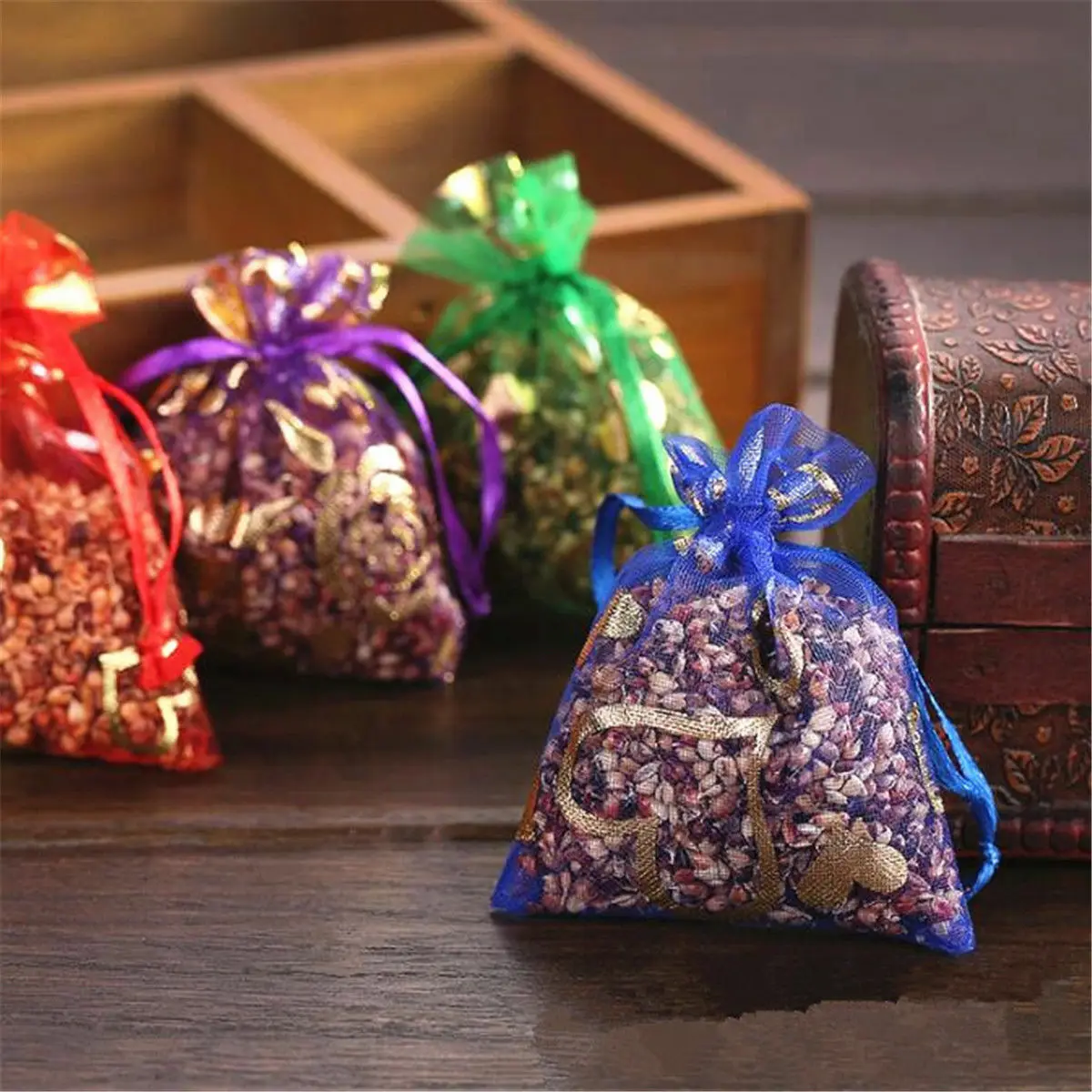 1 упаковка лавандовых пакетов пакетики ящик для шкафа ароматический