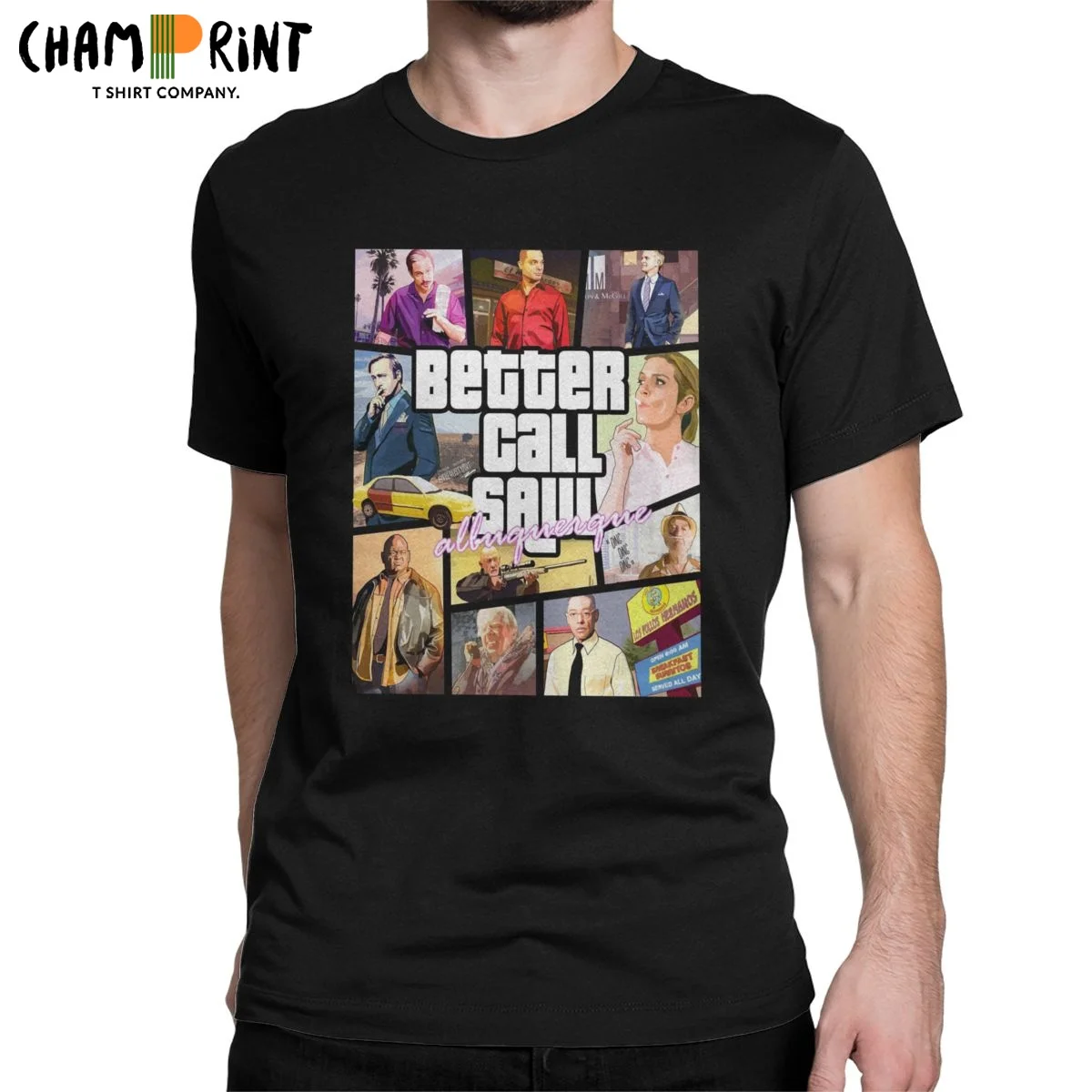 

Better Call Saul Men T Shirt Attorney Funny Lawyer Humorous Tees Short Sleeve Crew Neck T-Shirts Cotton Classic Clothes