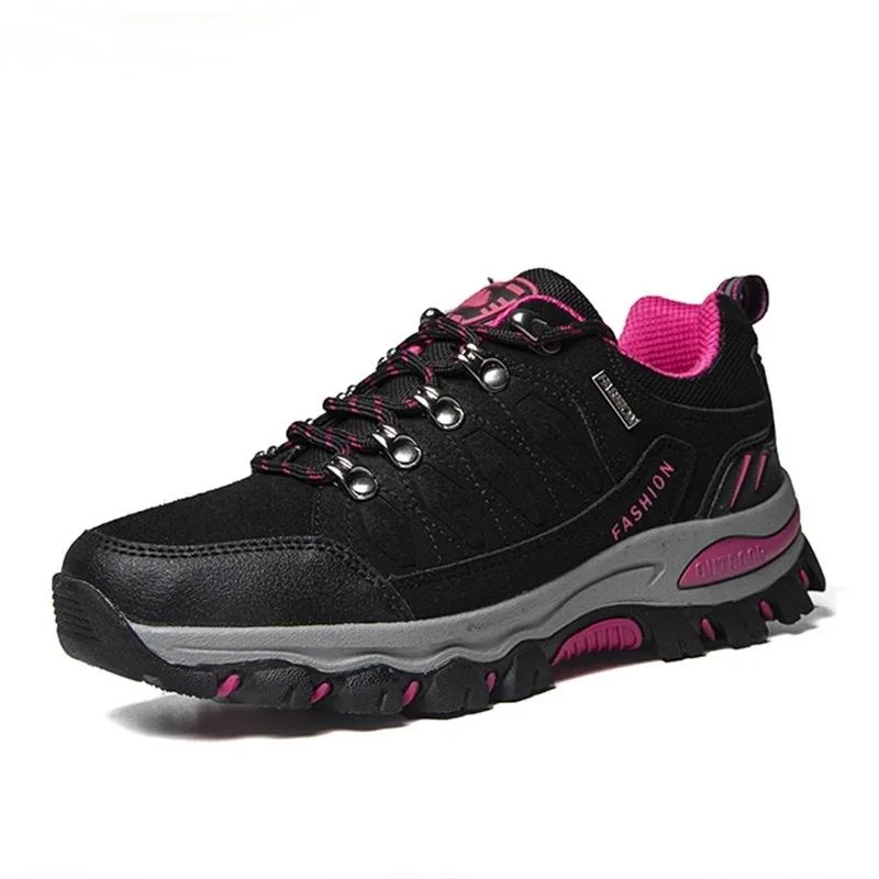 

New Fashion Women Sneakers Lace-Up Spring Autumn Shoes Platform Shoes Outdoor Non-Slip Walking Hiking Shoes for Females
