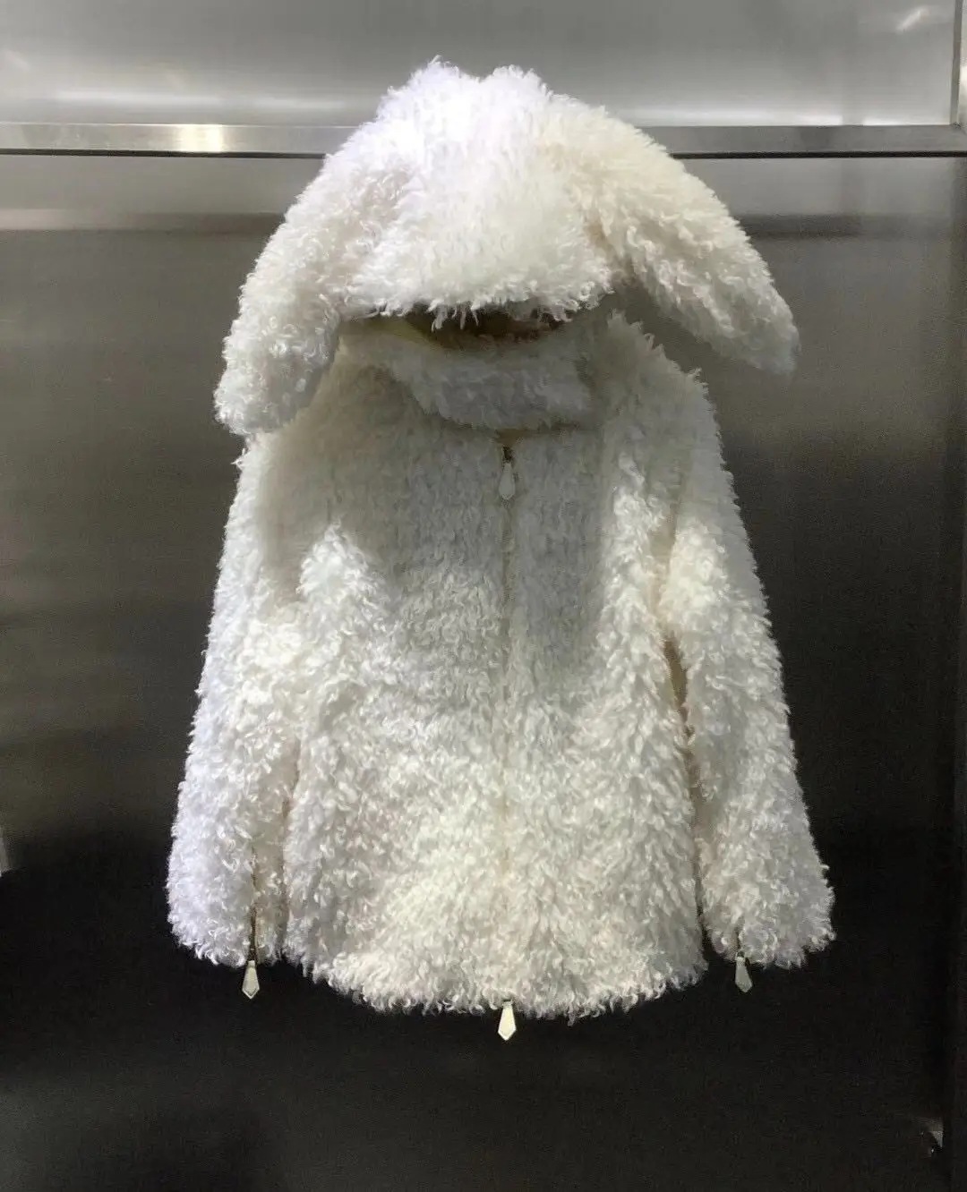 

Зимняя Новинка 2021, милая маленькая свежая шапка с кроличьими ушками из искусственного меха со съемной шапкой