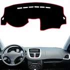 Для Peugeot 206 + 207 SW RC 2006-2012 2013 2014 Dashmat крышка приборной панели коврик Pad Dash солнцезащитный козырек инструмент ковер автомобильные аксессуары