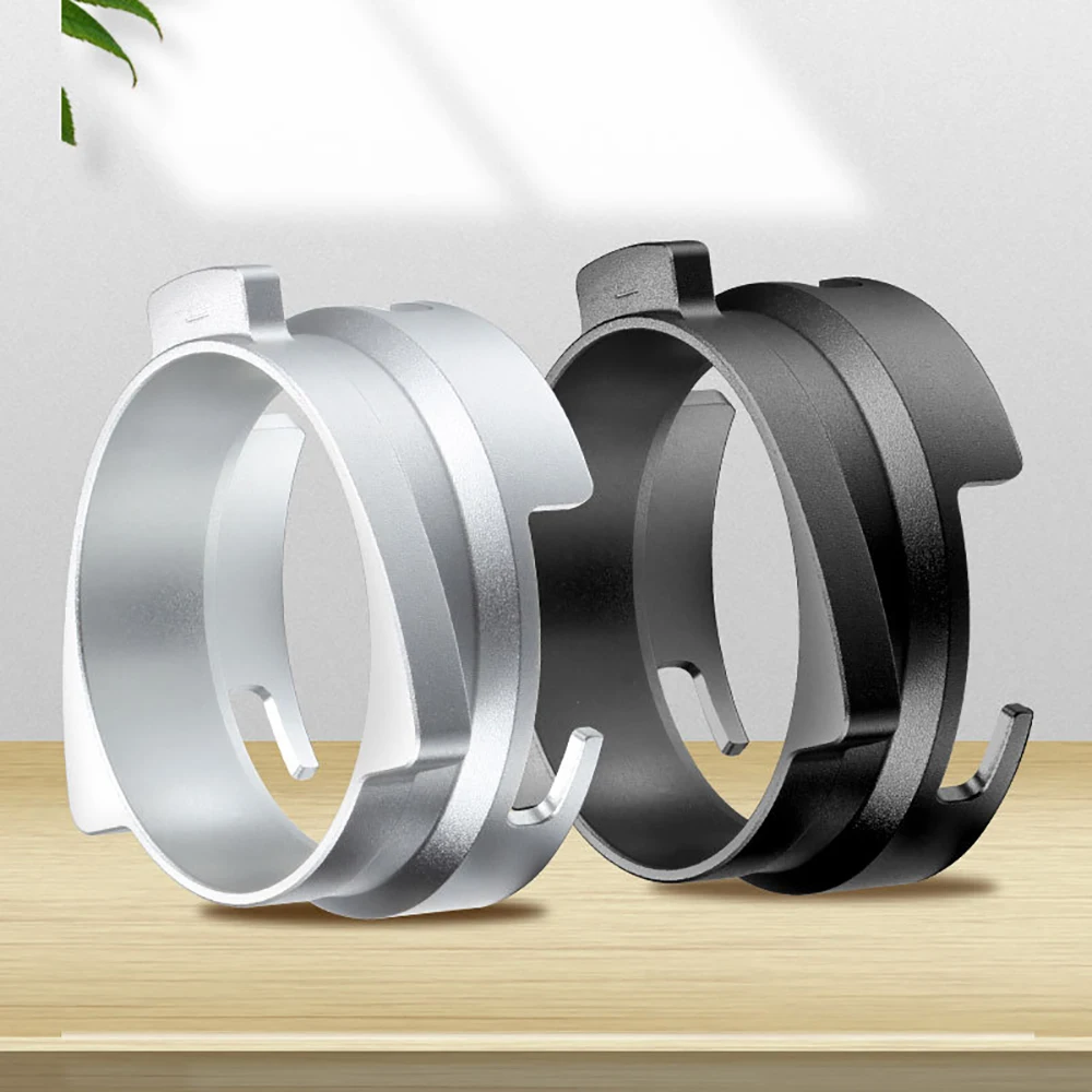 

Coffee Dosing Ring 54mm Rotatable Coffee Tamper Accessories Aluminum Powder Brewing Receiver Tool For Espresso Breville 8 Series
