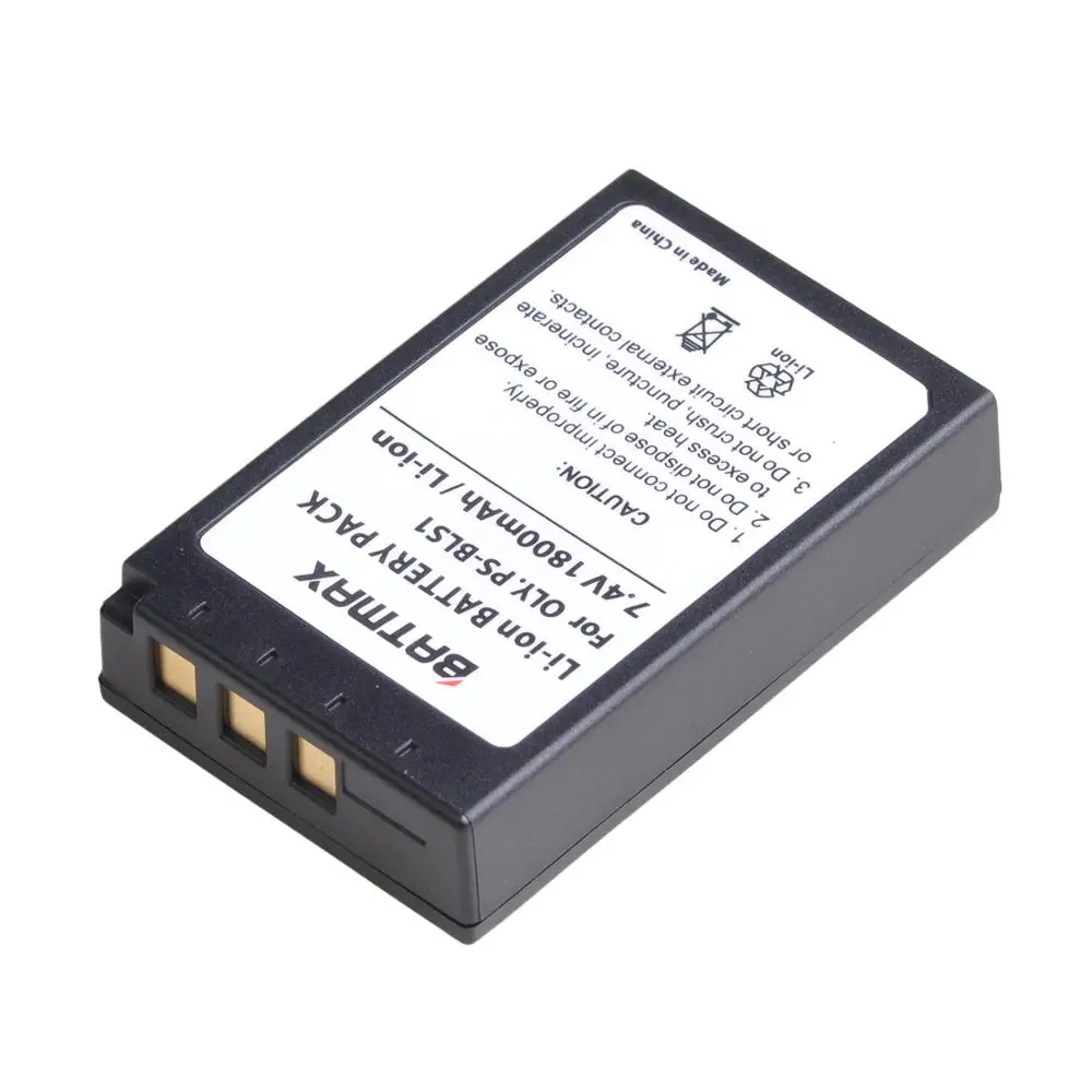 Литий ионный аккумулятор Batmax для Olympus 3 шт.|for olympus|olympus batterybattery olympus |