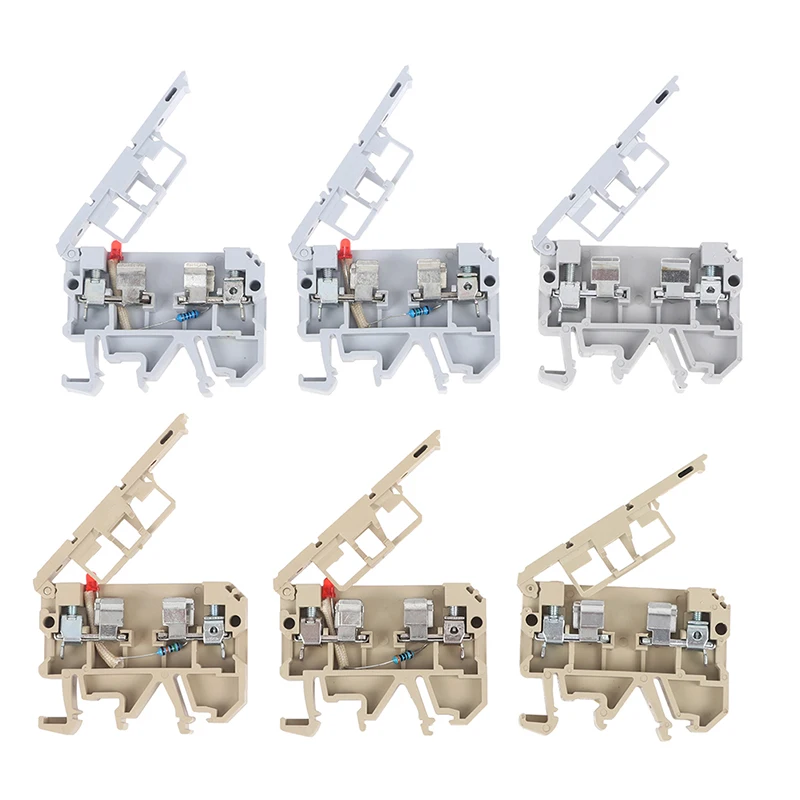 

JASK1EN With Fuse Equivalent To Screw Fuse Terminal Block For Din Rail Connector 1pc High Quality