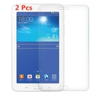 2 шт. для Samsung Galaxy Tab 3 V T116NU SM-T116NU SM-T116BU 7-дюймовая защита для экрана планшета прозрачная защитная пленка HD