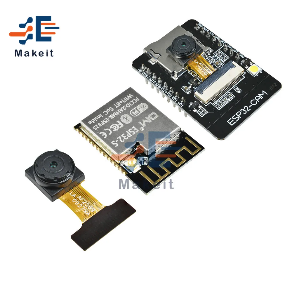 

ESP32-CAM-MB WiFi Bluetooth Development Board OV2640 2MP Camera Module ESP32-CAM WIFI Module with IPX interface for Arduino