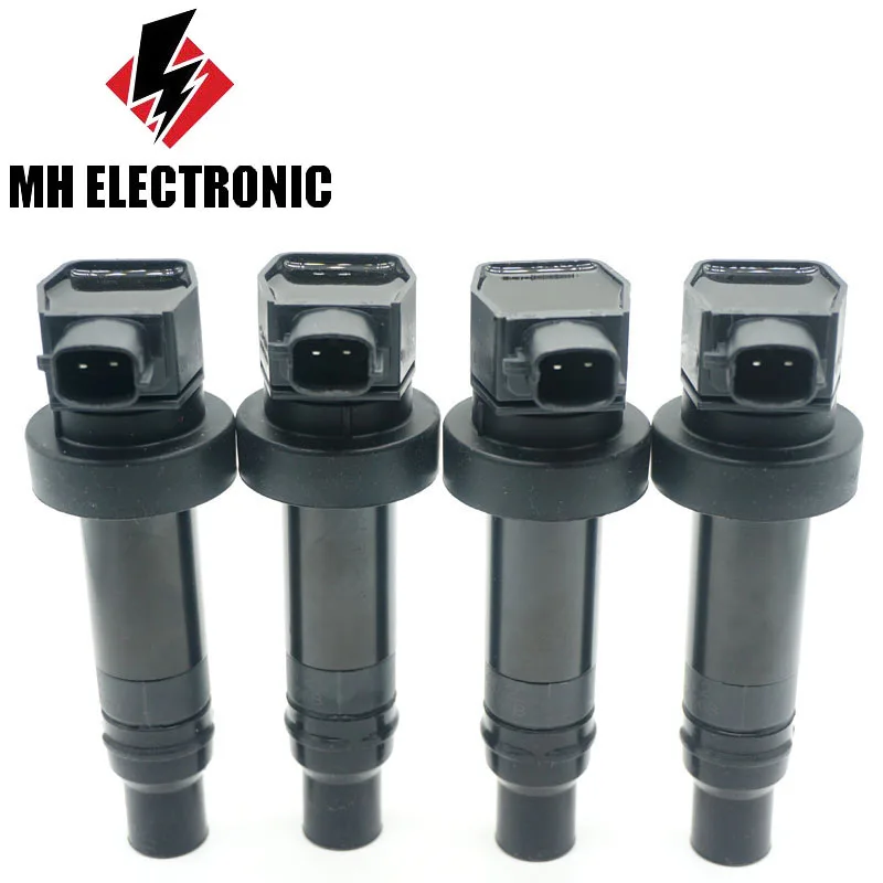 MH ELECTRONIC 4 шт./лот катушка зажигания 27301 2B010 273012B010 для Hyundai Kia Motor 10 11 Soul 1.6L|Катушка