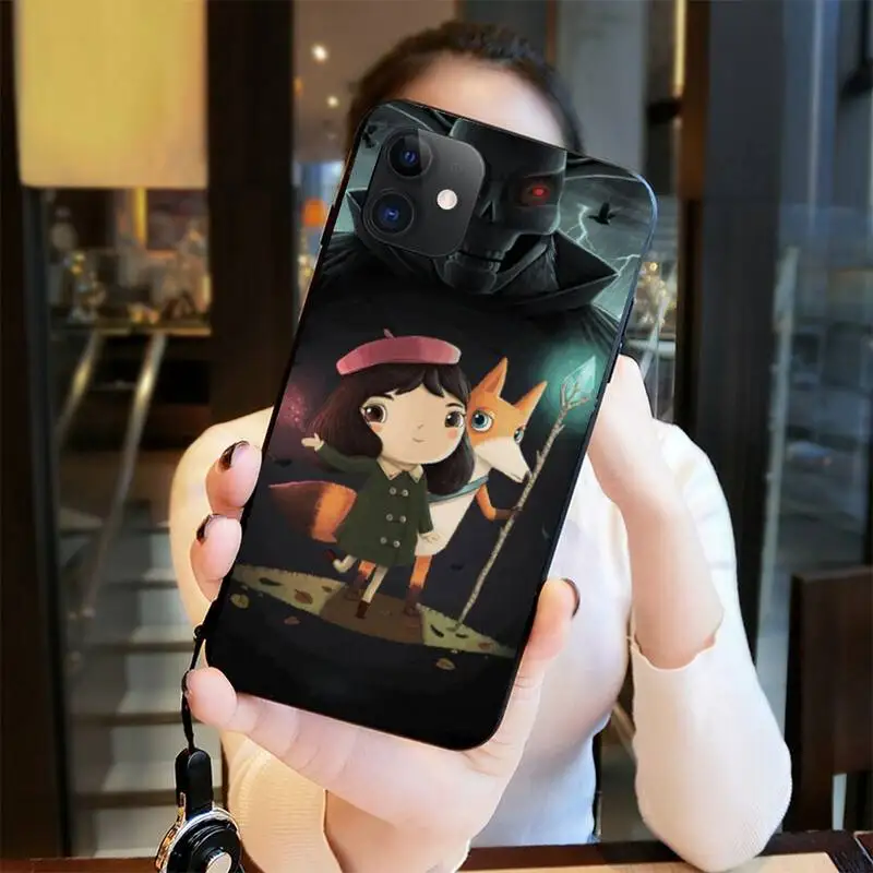 NBDRUICAI Adventure Game Little Misfortune TPU Soft Phone Case Cover for iPhone 11 pro XS MAX 8 7 6 6S Plus X 5S SE 2020 XR case | Мобильные