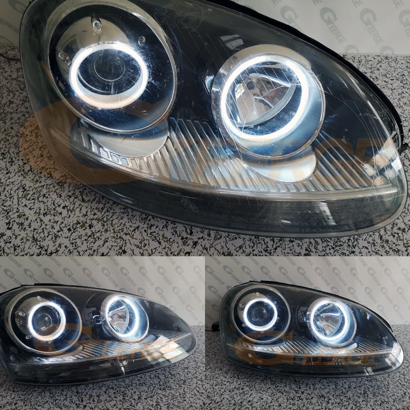 Для VOLKSWAGEN VW Гольф 5 V mk5 2004 2005 2006 2007 2008 2009 ксенон Ультра яркое освещение CCFL ангельские глазки комплект