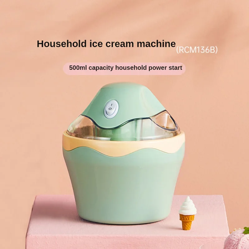 Машина для домашнего мороженого с аккумулятором портативная машина фруктового