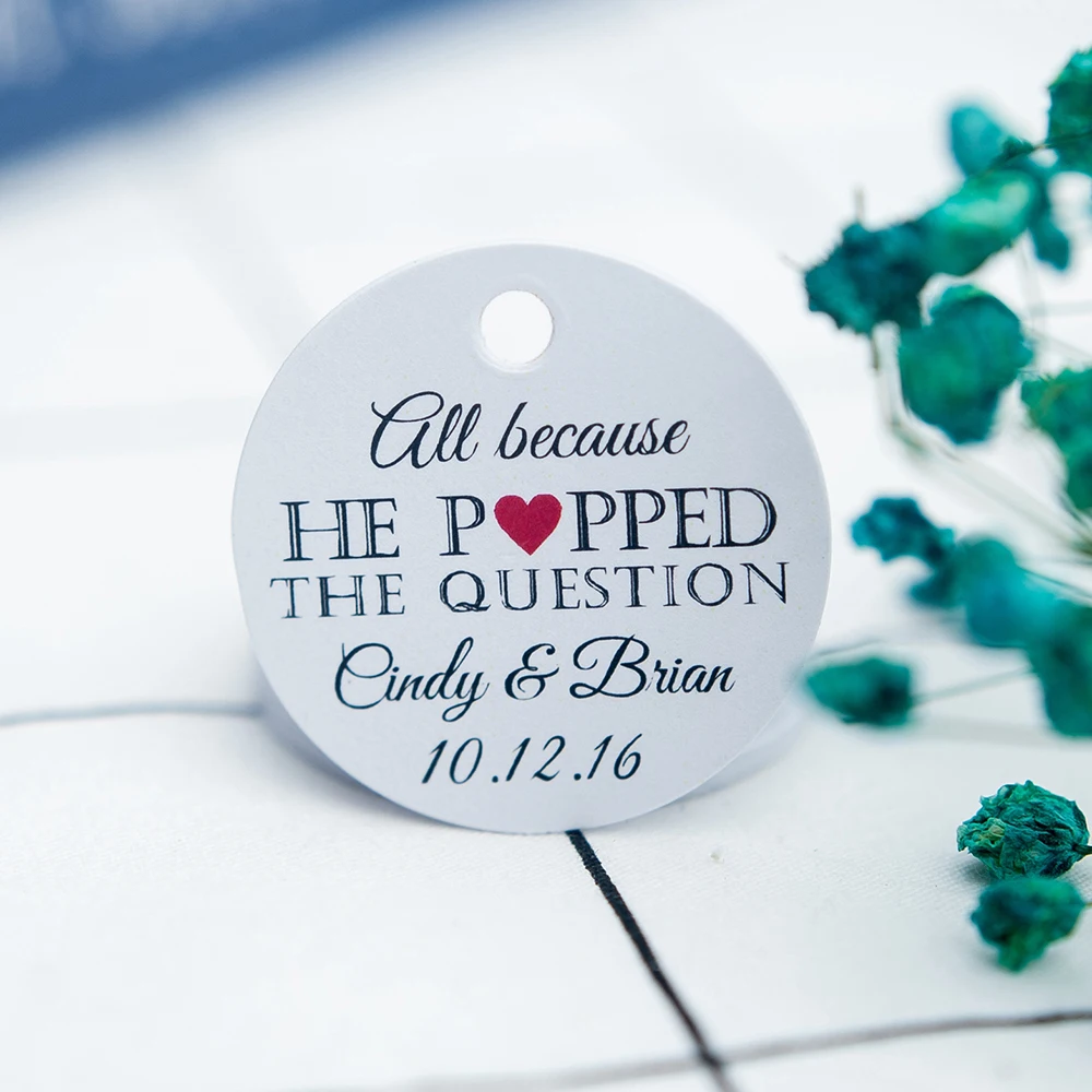 200 шт. круглых этикеток из крафт/белой бумаги размером 3,5 см для свадебных праздничных ярлыков милых призов для невесты на свадьбу с конфетами и медом.