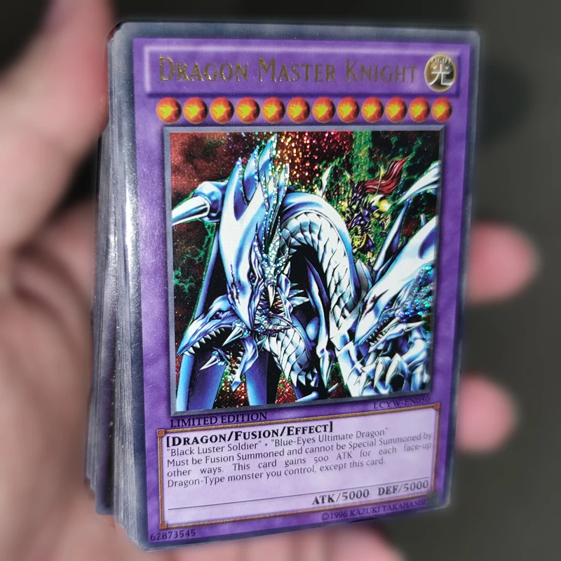 72PCS Yu Gi Oh Japanese Anime English Card Wing Dragon Giant Soldier Sky Flash Children's toys birthday gifts - купить по