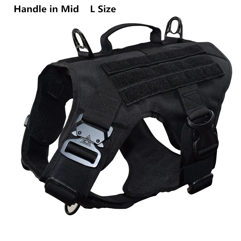 MXSLEUT водонепроницаемый 1050D нейлон Molle система тактическая дрессировка для собак Военная жгут для собак охотничий жилет для собак Полицейская собака K9 жгут
