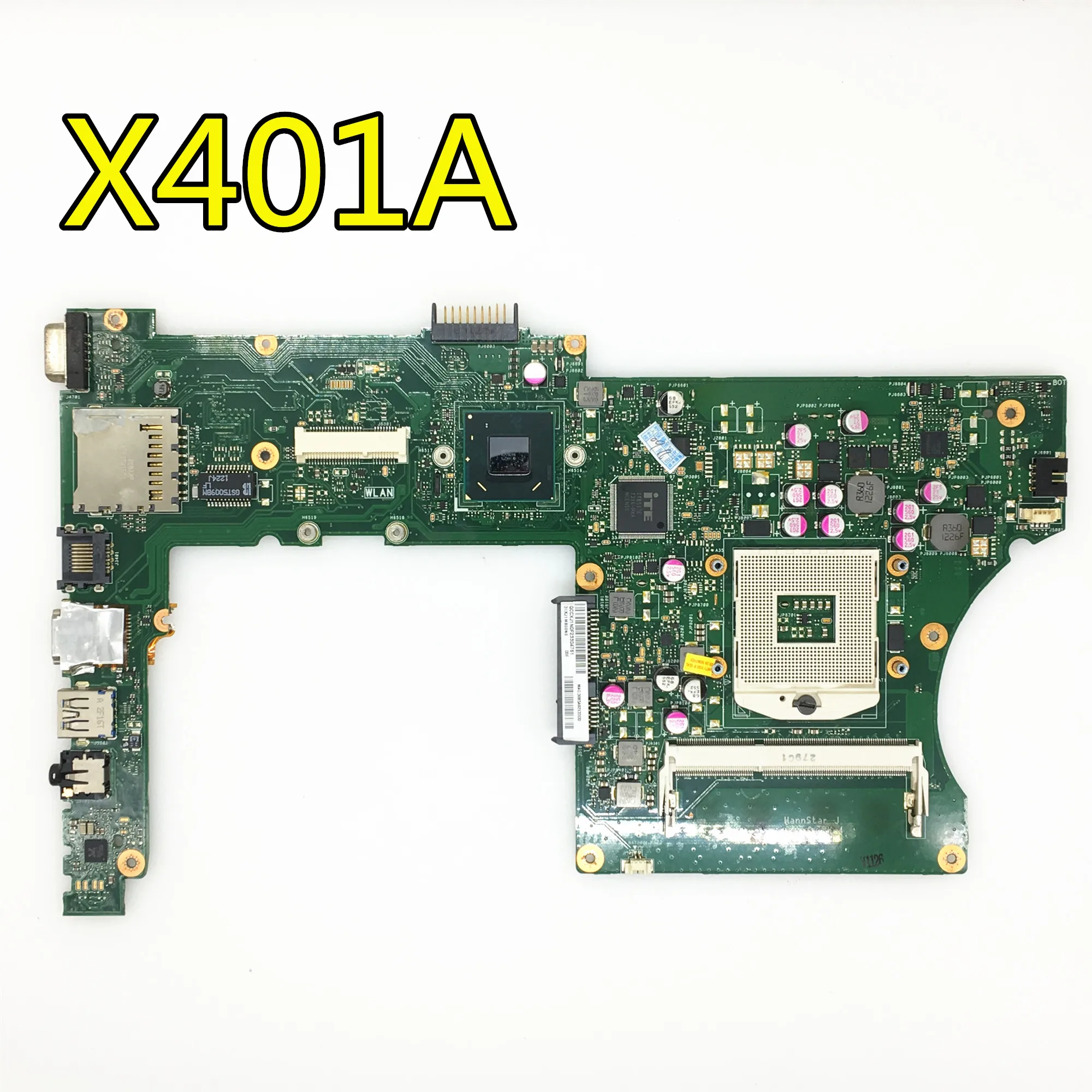 

Материнская плата X401A HM76 HM70 REV 2,0 RAM для ASUS X401A F401A X501A X301A Материнская плата ноутбука X401A материнская плата X401A