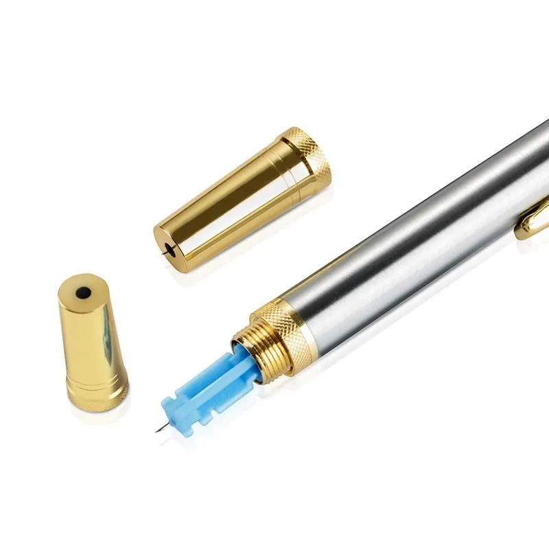 1 шт. ручка для сверления игл Массажная палочка откручивается ланцеты анализа
